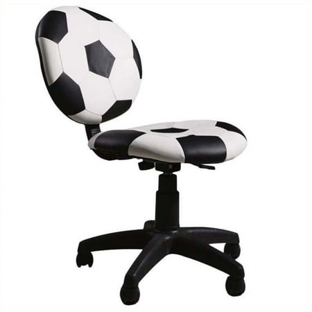 Rosebery Kids Youth Office Chair In Black And White Walmart Com