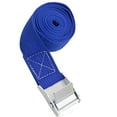 thumbnail image 1 of kurtrusly Leashing Strap Ratchet Tie Cargo Rope Polyester Multicolored High-strength Thicken Design Rustproof Buckle Zinc Alloy Blue 50mm*5Meter, 1 of 6