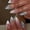 Blue Ocean, variant on Summer Beach Press  Nails Medium Almond Blue   Nails with & Starfish Design, Glossy  Cute  Holiday False Nails 30 count  Kit for Women Manicure