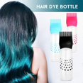 thumbnail image 3 of Lurrose 3pcs Colorful Hair Dye Bottles Hairdressing Hair Applicator with Scale Lines Hair Dye Bottles for Home Salon Use (Black, Rosy and Blue), 3 of 3