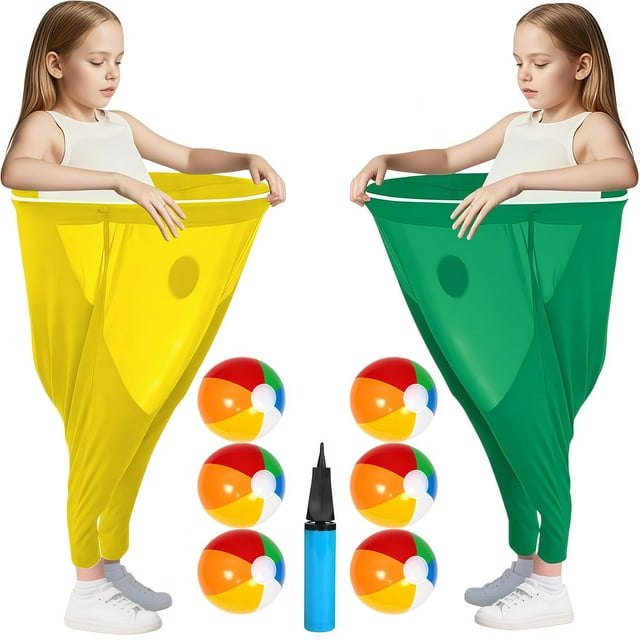 Set de juego Giant Granny Pants Toss con 6 bolas y bomba