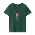 thumbnail image 2 of Camiseta para Mujer jinwen Transpirable Casual Suave Cuello Redondo L, 2 of 7