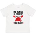 thumbnail image 3 of Inktastic Nonna and Poppop Grandson Crab Boys or Girls Baby T-Shirt, 3 of 5