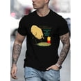 thumbnail image 1 of LA VERDAD ES REVISADA Y Anime con Estampado Gráfico de Papas Fritas, Camiseta de Diseño Gráfico Novedoso para Hombre, Camisetas Casuales y Cómodas para el Verano, Ropa para Hombre para Actividades Dia, 1 of 6