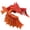 Red, variant on 3D Printed Phoenix Figurine Movable Joints Colorful Bird Figure Articulated Animal Model Fidget Toy Home Office Desktop Decoration Ornament