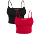 thumbnail image 1 of Set De 2 Tops Mujer Unitalla Blusa Casual Elegante Crop Top Camiseta, 1 of 5