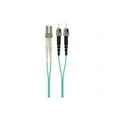 thumbnail image 3 of Belkin 1M Fiber Optic Cable; 10GB Aqua Multimode LC/ST Duplex, 50/125 OM3 - Patch cable - LC multi-mode (M) to ST multi-mode (M) - 1 m - fiber optic - duplex - 50 / 125 micron - aqua, 3 of 9