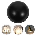 thumbnail image 4 of Miangastore Easy Installation Lampshade Finial Cap 1Set 0.9In Black Iron, 4 of 8