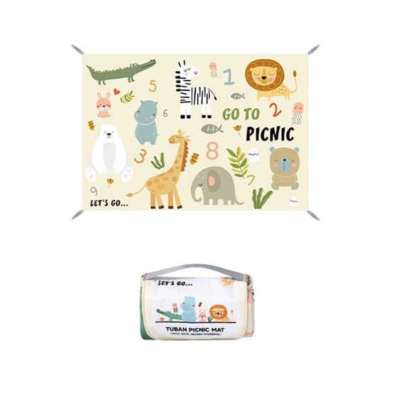 Picnic Blanket 40"x55" Outdoor Camping Blanket Foldable Picnic Camping Blanket