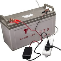 GJX Car Battery Charger 12V Portable Auto Trickle Maintainer Boat Motorcycle RV