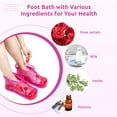thumbnail image 3 of Foot Bath Shoes, Foot Soaking Bath Basin, Portable SPA Household Relaxation Bucket Boots, Movable Pedicure Foot Tub, 3 of 8