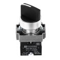 thumbnail image 2 of 10Pcs XB2 Rotary Switch 3 Position Self Locking Knob Switch for Power Tools Vehicles Lamps AC240V, 2 of 4