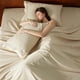 thumbnail image 4 of Juego de sábanas Bedsure GentleSoft Deep Pocket King Beige, 4 of 8