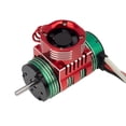 thumbnail image 3 of TISHITA 1/8 1/10 RC Model Motor Heatsink Crawler Trucks Vehicles Model Buggy Metal Motor Red, 3 of 8