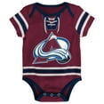 thumbnail image 2 of Infant Burgundy Colorado Avalanche Hockey Jersey Bodysuit, 2 of 3