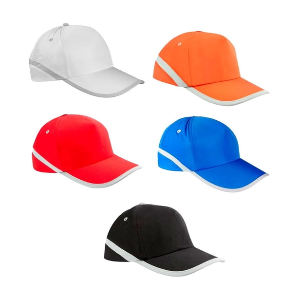 Paquete 100 piezas Gorra deportiva con ajuste velcro cómodo azul Unitalla