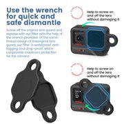 Scratch CPL Camera Lens Filter 98% Light Transmission Water Coating for AcePro2