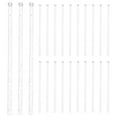 thumbnail image 4 of BERTDOMD 100pcs Stirring Sticks Juice Stirrers Clear Stir Sticks Cocktail Stirring Sticks Party Supplies Juice Mixing Sticks Beverage Mixing Sticks, 4 of 5