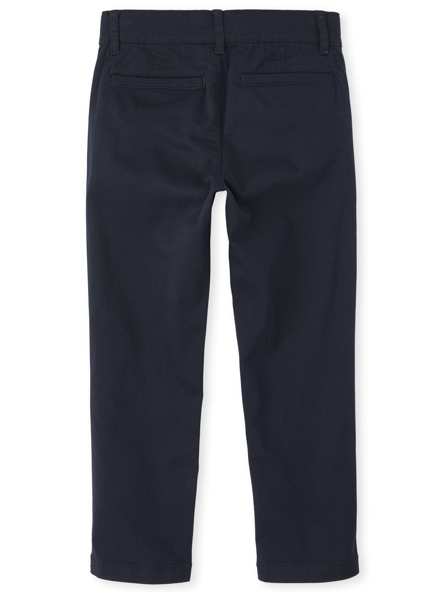 The Children's Place Boys Uniform Stretch Skinny Chino Pants, Sizes 4-18