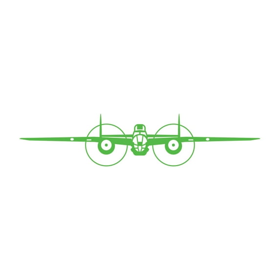 B-25 Mitchell Sticker Decal Die Cut - Self Adhesive Vinyl - Weatherproof - Made in USA - Many Color and Sizes - b25 bomber major general william billy