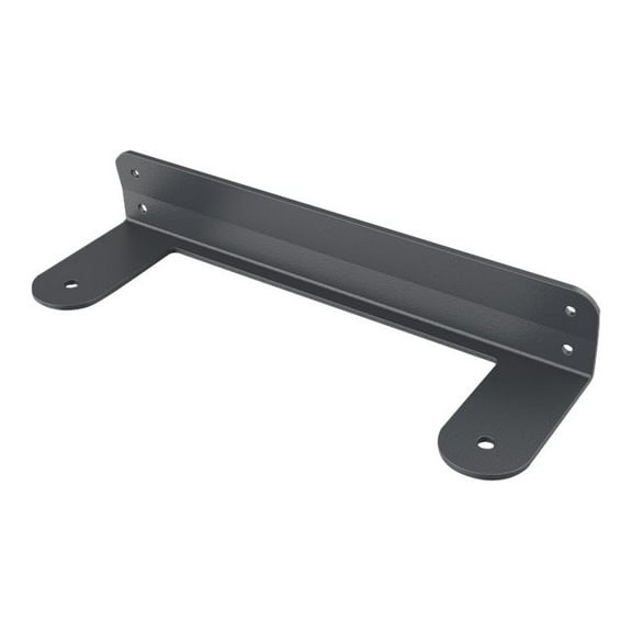 Heckler Design Cart Mount for Video Conferencing Camera, Display Cart, Mounting Panel - Black Gray (h711-bg)
