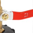 thumbnail image 3 of IBC Tote Adapter 3/4in Brass Tote Fitting Coarse Thread 275‑330 Gallon Water Tank Garden Hose Valve Fitting, 3 of 4