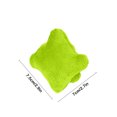 thumbnail image 3 of Aufmer 3 Pcs Mini Wrist Cushion 2.95x2.76in, Ergonomic Support Pillow for Office/Gaming, Soft Polyester with Sponge Fill(Green), 3 of 6