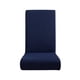 thumbnail image 2 of Fundas de almohada, funda de almohada, funda de silla elástica cepillada de color sólido, funda de asiento de silla suave y cómoda, resistente a la suciedad, funda de silla adecuada para silla de come, 2 of 5