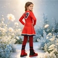 thumbnail image 7 of Red Jumpsuit Rise Red Costume Cosplay, Red Bodysuit with Wig and Gloves for Cosplay Party, Halloween Costumes for Anime Birthday Party, 7 of 7