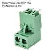 thumbnail image 4 of 2-Pin 5.08mm Pitch Right Angle PCB Screw Terminal Block Connector 10Sets, 4 of 6