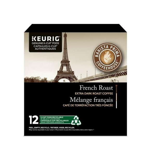 Barista Prima Coffeehouse® Mélange français torréfaction très foncée capsules K-Cup® de Keurig®