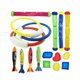 thumbnail image 1 of 18x juguetes de buceo para piscina, juguetes acuáticos, juego de buceo, juguetes de entrenamiento para piscina, anillos de buceo, juguetes para edades, 1 of 9