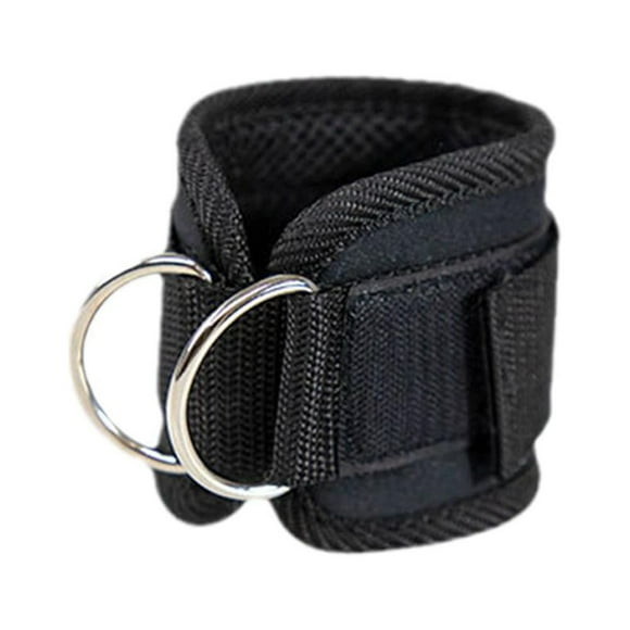 Radiance Fitness Ankle Strap Adjustable D-#Ring# Foot Support Cuffs Gym Leg Strength Pull