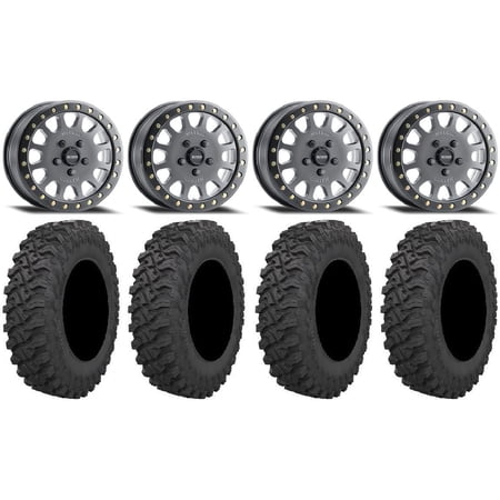 Method 401 Bdlk 15 Wheels Ti 33 Pro Runner Tires Polaris RZR Turbo R & Pro R Ranger 1500 Xpedition