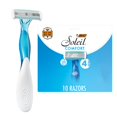 thumbnail image 1 of BIC Soleil Bella Women's 4-Blade Disposable Razor, 10-Count, 1 of 8