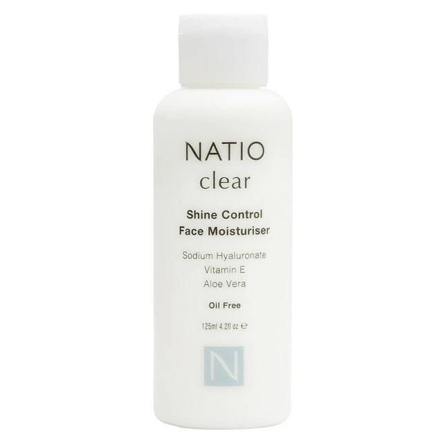 Crema hidratante Natio Australia Clear Shine Control 125 ml con vitamina E y aloe