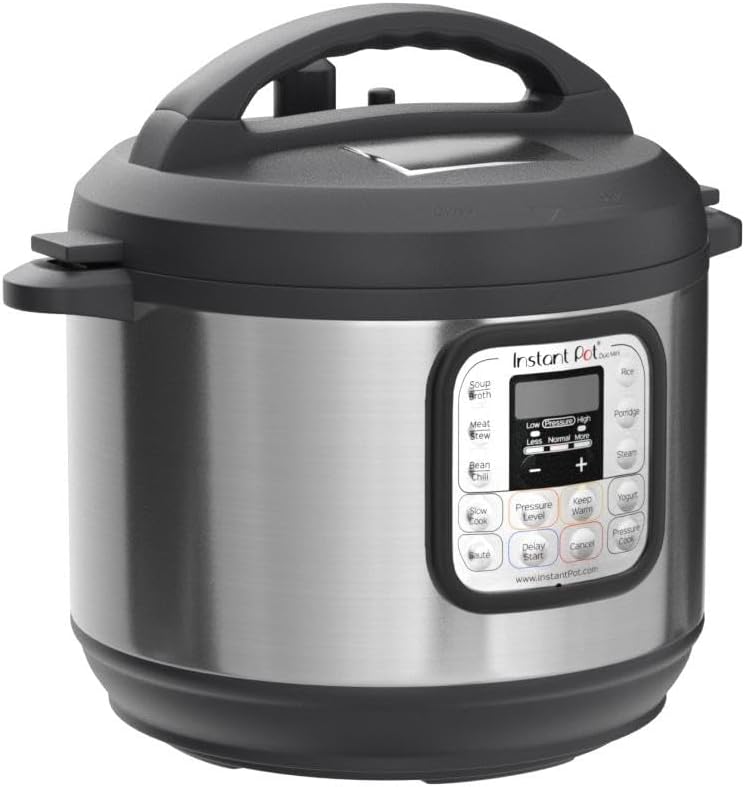 Instant Pot Duo 7-in-1 Electric Pressure Cooker, Slow Cooker, Rice Cooker, Steamer, Sauté, Yogurt Maker, Warmer & Sterilizer, Includes Free App with over 1900 Recipes, Stainless Steel, 3 Quart - image 5 of 9