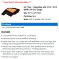 thumbnail image 2 of Air Filter - Compatible with 2013 - 2019 BMW 650i Gran Coupe 2014 2015 2016 2017 2018, 2 of 2