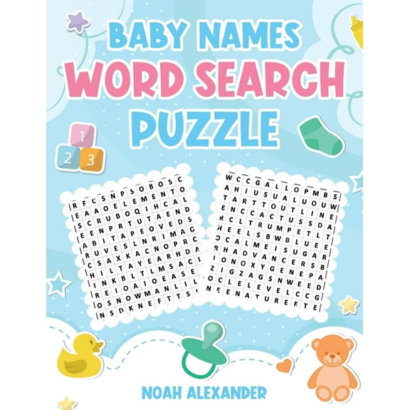 Baby Names Word Search Puzzle, (Paperback)
