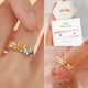 thumbnail image 4 of Mujeres Niñas Temperamento Anillo Completo Colorido Anillos Delicado Diseño Puede Ser Ajustable Anillo Ligero Anillo De Oro De Alto Grado, 4 of 7