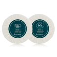 thumbnail image 1 of Barra de jabón redonda OPPEAL Marula Oil Hotel Toiletries - 0,5 oz tamaño de viaje a granel - Envuelto individualmente - Aroma ámbar gris - 120 barras por caja., 1 of 4