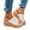 White, variant on Women's Lightweight Suede Cork Wedge Mules Open Toe Slip On Platform Sandals Comfortable Summer Dress Slides Black Size 8