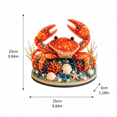 thumbnail image 3 of Diy Pearl Crab Wall Art Kit with Beads and Adhesive, 3 of 5