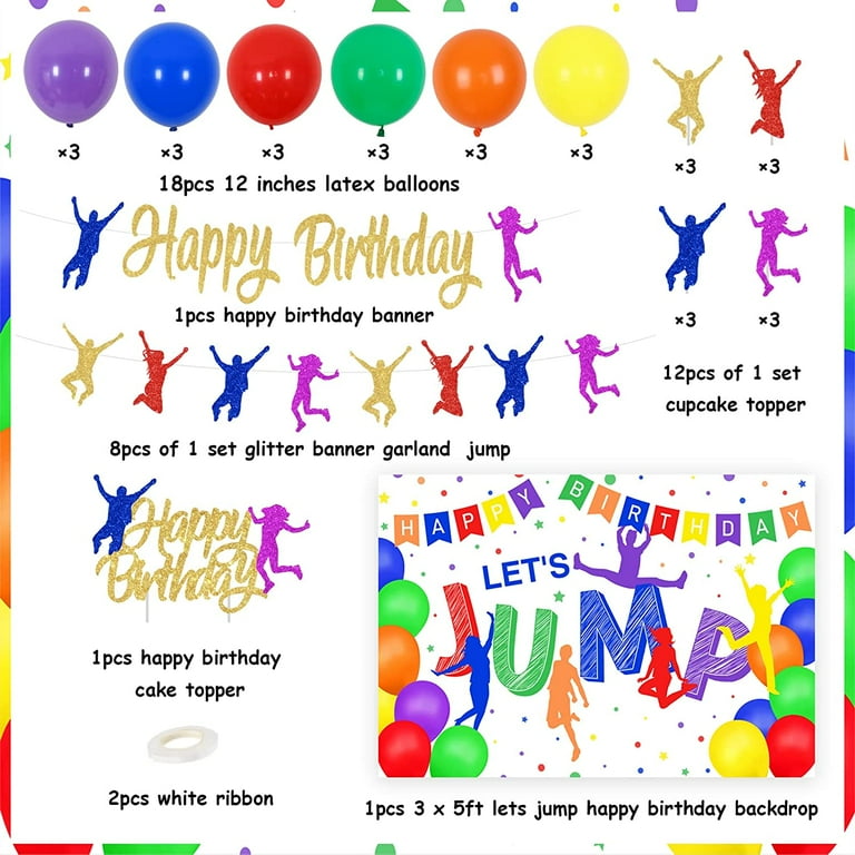 Party Decorations Party Supplies Party Favors Backdrop Cake Topper Cupcake  Toppers Balloons Table Cloth Paper Plates