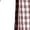 02-Brown White Plaid, variant on Womens Striped Gingham Palazzo Capri Pants Pajama Wide Leg Lounge Trousers Plaid Cute Crop PJ Bottoms with Pockets Red White Stripe Large