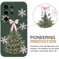 thumbnail image 4 of Christmas Green Print Phone Case for Samsung Galaxy S23+ 5G 6.6", with Aesthetics Pattern Design Soft TPU Silicone Xmas Cases, Shockproof Bumper Protector Camera Girls Women Cover, Tree, 4 of 5