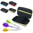Darts Bag Hard Shell Storage Darts Case, Darts Storage Bag for Soft ...