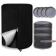 thumbnail image 4 of Nvzi Fundas para muebles de exterior, impermeables, anti-UV, resistentes al desgarro y a la decoloración. 84 x 129 cm (plateadas)., 4 of 4