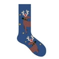 thumbnail image 2 of Penkiiy Socks for Men Women's And Man's Christmas Stocking Retro Women's Socks Net Popular Socks Blue Socks, 2 of 3