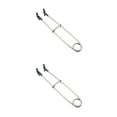 thumbnail image 4 of Soidarity Esparcidor de boca de pescado Esparcidor de mandíbula de pescado inoxidable Abridor de boca portátil Aparejos de pesca B 2piezas Soidarity CBP153958, 4 of 6